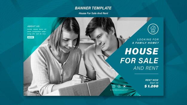 House Selling Banner Template – Free Download