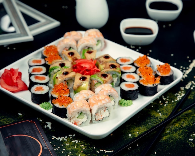 Explore a Variety of Sushi Rolls – Free to Download