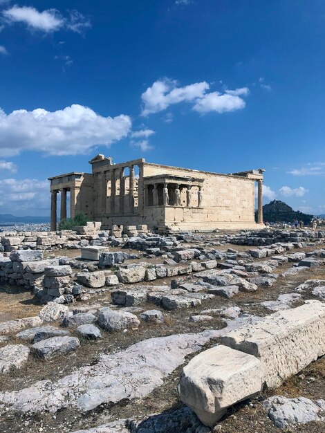 The Acropolis of Athens at Sunset with the Parthenon Temple | Free to Download