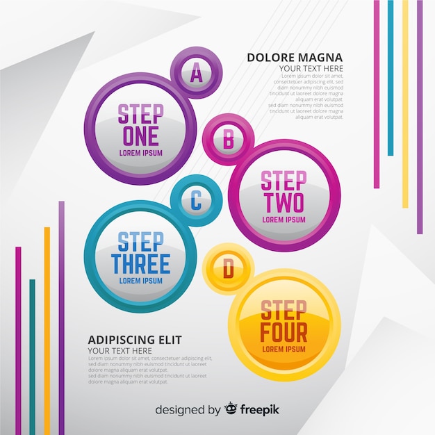 Step Infographic – Free Stock Photo, Download for Free