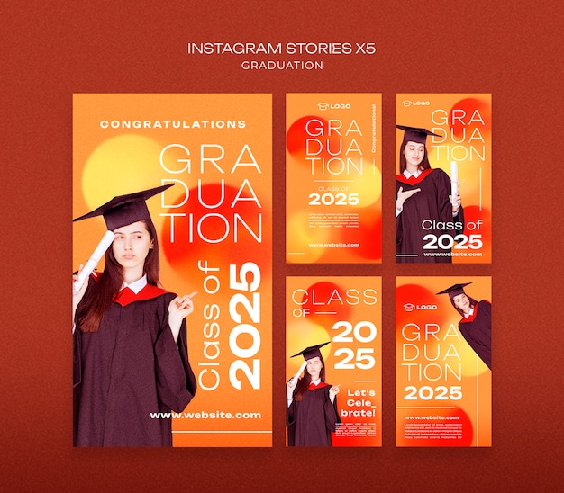 Graduation Template Design – Free Download for Stunning PSD Templates