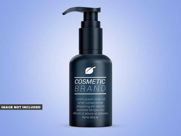 Cosmetic Pump Mockup PSD – Free Download