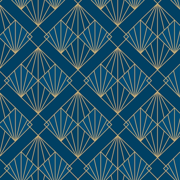 Art Deco Blue Background – Free Download Free Stock Photo