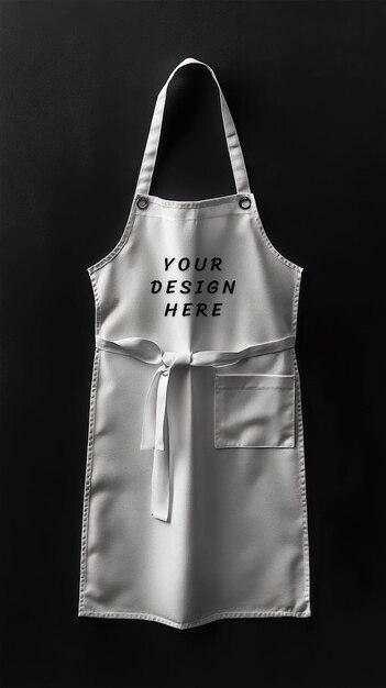 White Apron Mockup – Free Download for Stock Photos