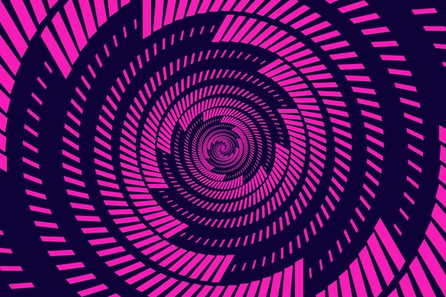 Flat Design Spiral Circle Background – Free Download