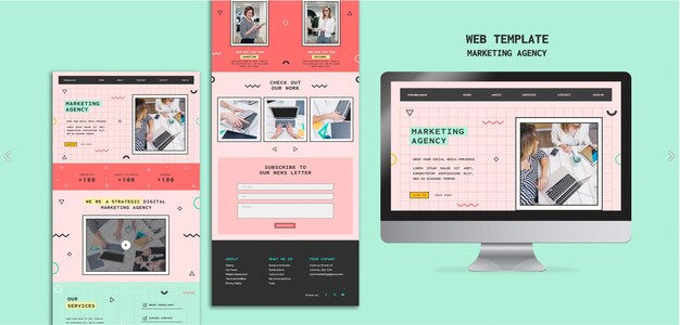 Social Media Marketing Agency Web Template – Free Download