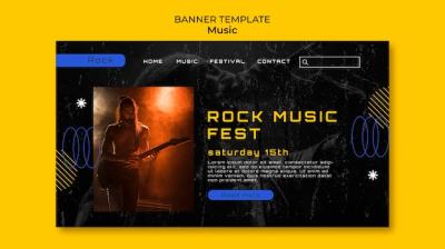 Stunning Music Show PSD Templates – Free Download