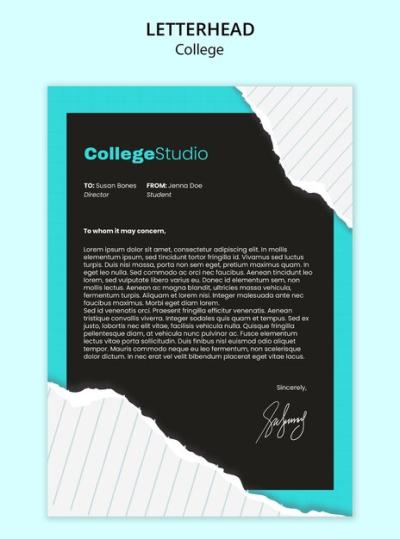 College Template Design – Free Download, Download Free Stock Photo