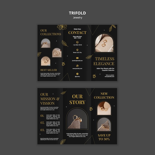 Jewelry Shop Business Template – Free Download