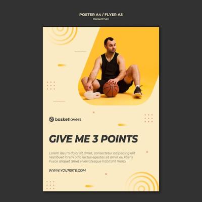 Best Basketball Flyer Template – Download Free Stock Photo