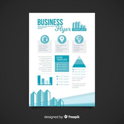 Business Flyer Template – Free Download, Download Free Stock Photo