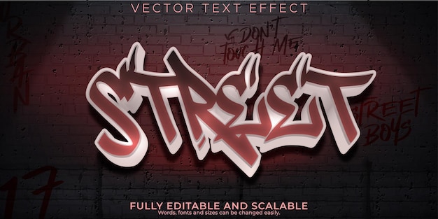 Editable Graffiti Text Effect for Spray and Paint Styles – Free Download