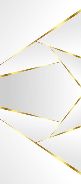 Geometric Golden Lines on White Background – Free Stock Photo for Download