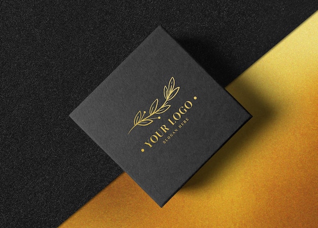 Luxury Black Box Mockup for Great Presentations – Free Download