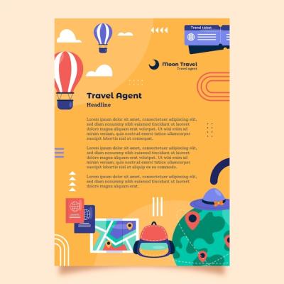 Travel Agency Template Design for Stunning Showcases – Free Download