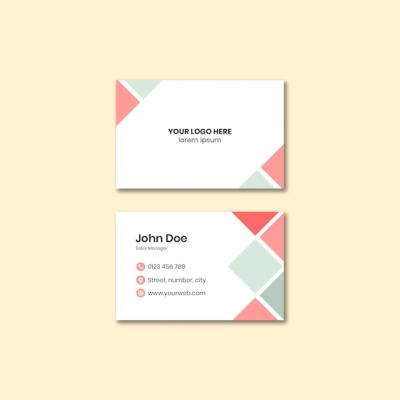 Corporate Business Card Template for Professional Branding – Free Download