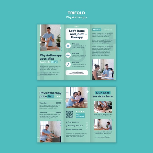 Physiotherapy Template Design for Professional Use – Free Download