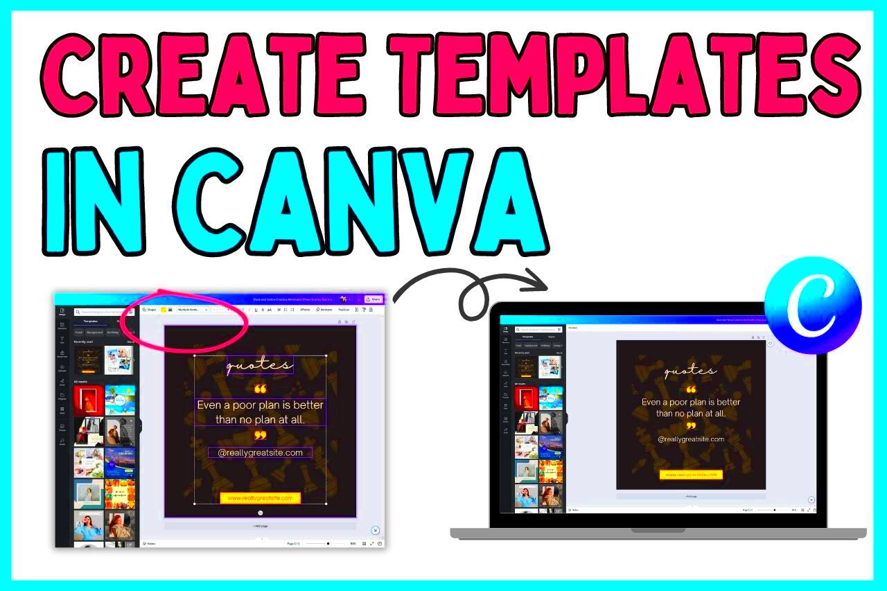 How To Create Templates In Canva Easy Tutorial