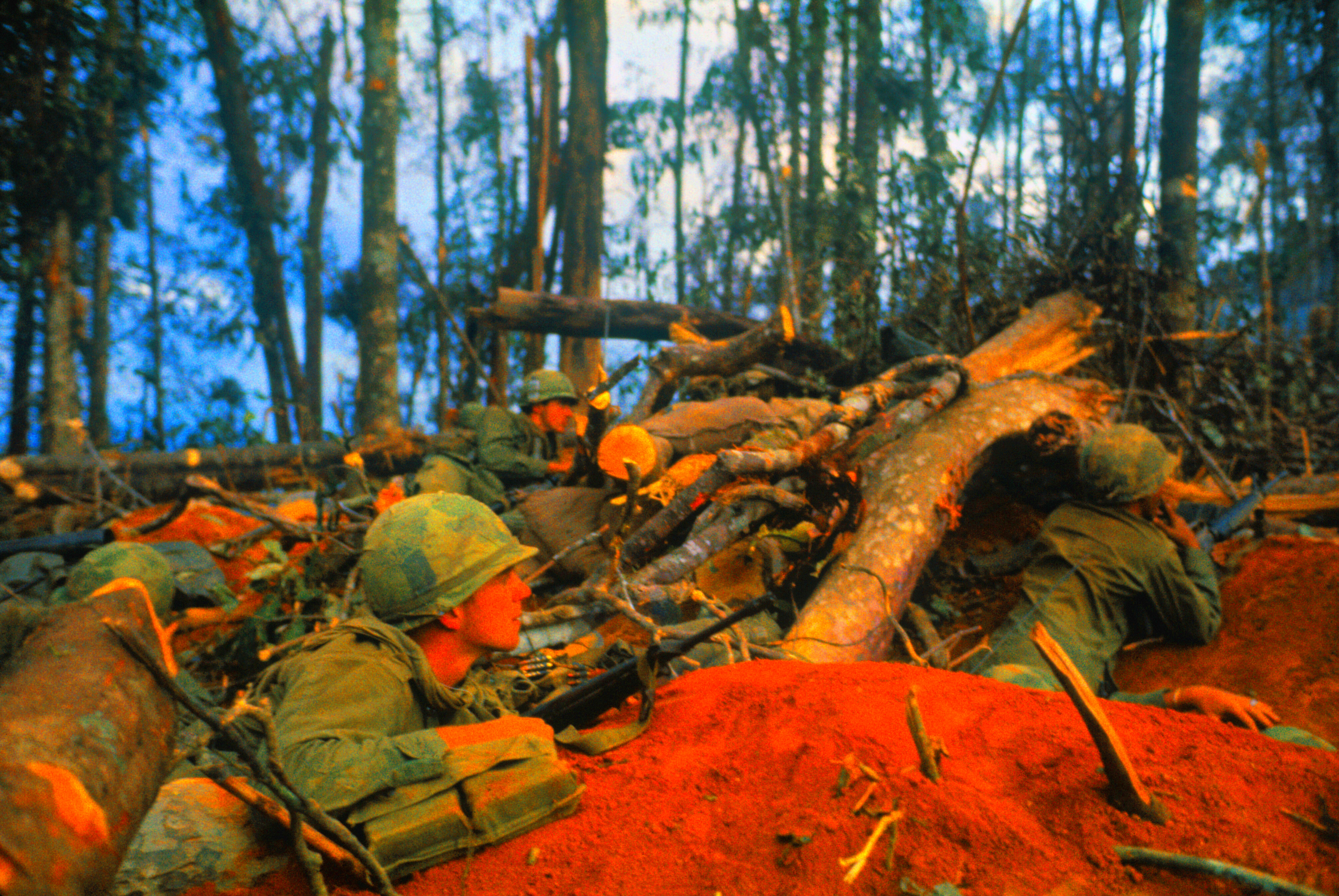 usmarinesbyouterwallofcitadel Vietnam War Tet Offensive 