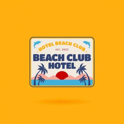 Beach Club Logo Design – Free Download, Free Stock Photo