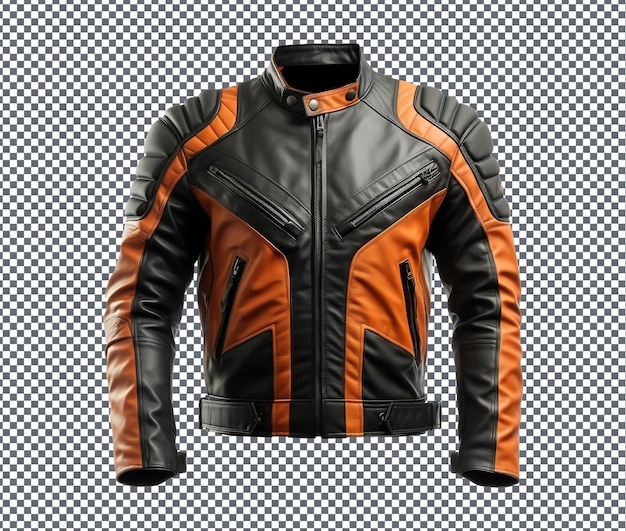 Beautiful Motorcycle Jacket Isolated on Transparent Background – Free Download