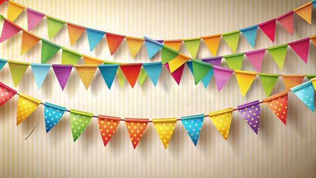 Colorful Bunting Banner for Festive Celebrations – Free Download