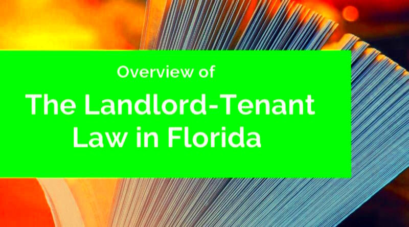 Floridas LandlordTenant Laws Income Realty