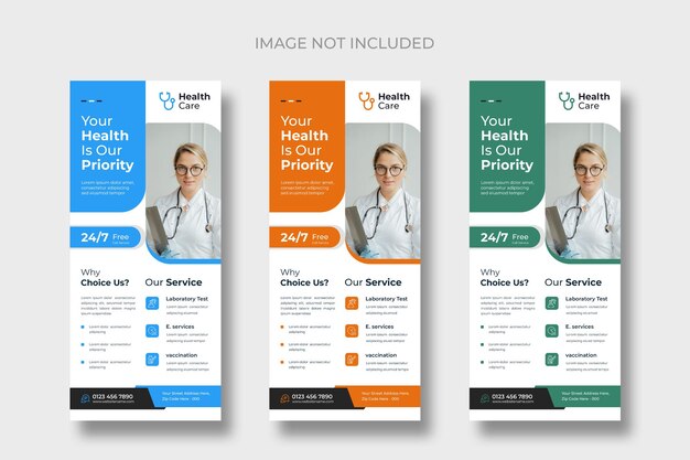 Medical Rack Card and DL Flyer Templates – Free to Download