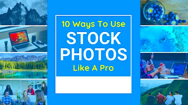 10 Ways to Incorporate Stock Photos Into Your Designs Easy Design Tips 