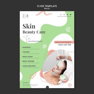 Beauty Salon Print Template – Free to Download