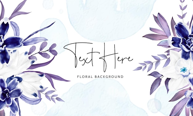 Elegant Hand Drawn Floral Background Design – Free Download