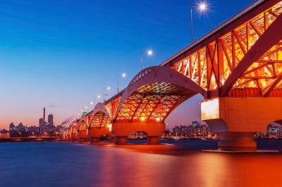 Seongsan Bridge in Korea – Free to Download