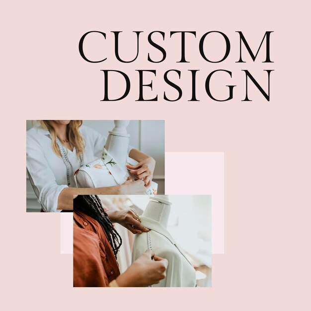 Fashion Custom Design Post Template PSD – Free Download