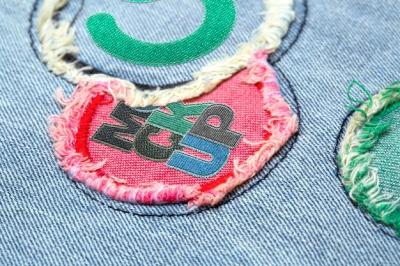 Denim Patches Mockup – Free Download