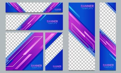 Business Ads Banner Design Set – Free to Download