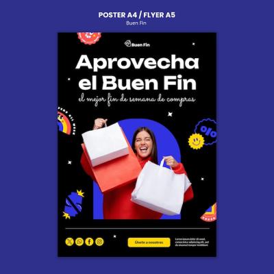 Buen Fin Template Design – Free to Download