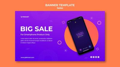 Shopping Sale Banner Template â Download Free Stock Photo