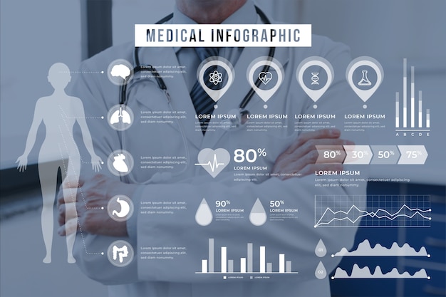 Medical Infographic Visuals for Your Projects – Free Download