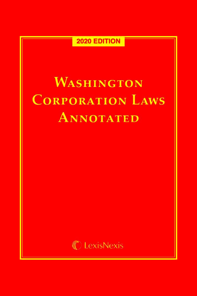 Washington Corporation Laws Annotated LexisNexis Store