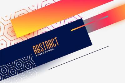 Geometric Background Design in Abstract Style – Free Download