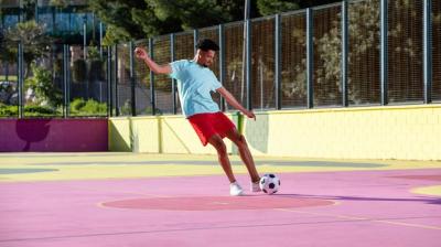 Youth Playing Football – Free Download, Free Stock Photo