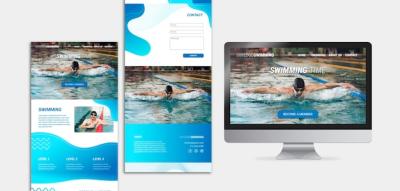 Swimming Concept Template for Stunning Visuals – Free Download