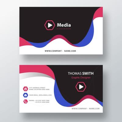 Business Card PSD Template – Free Download