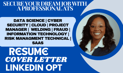 I Will Write Resumes for Data Analyst, Data Science, Cybersecurity, Fraud, IT, SaaS, and Welding