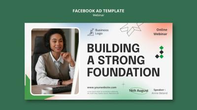 Webinar Conference Facebook Template – Free Download