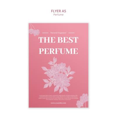 Stunning Perfume Template Design – Free Download