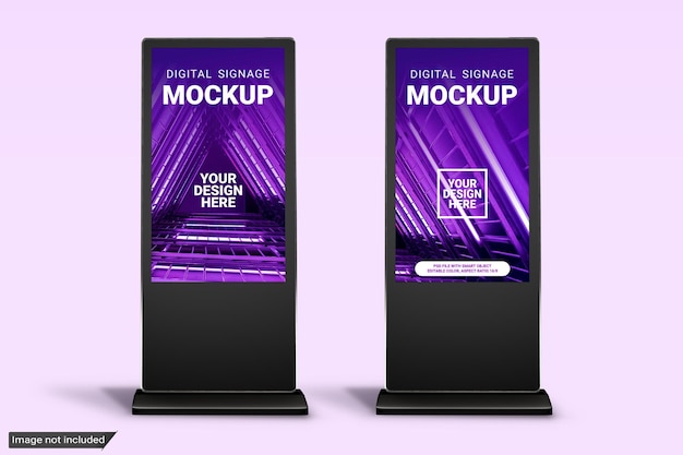 Digital Signage Mockup â Free Stock Photo Download