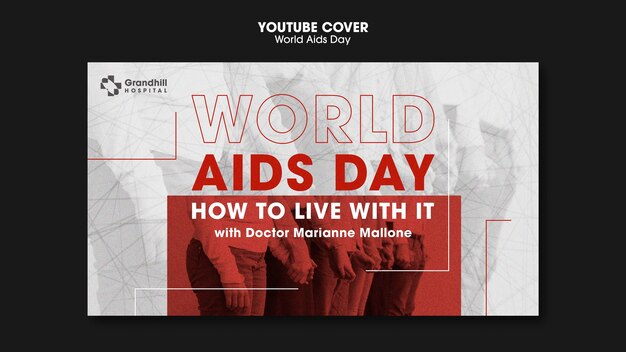 World Aids Day Awareness YouTube Cover – Free Download