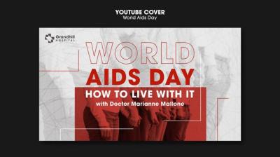 World Aids Day Awareness YouTube Cover – Free Download