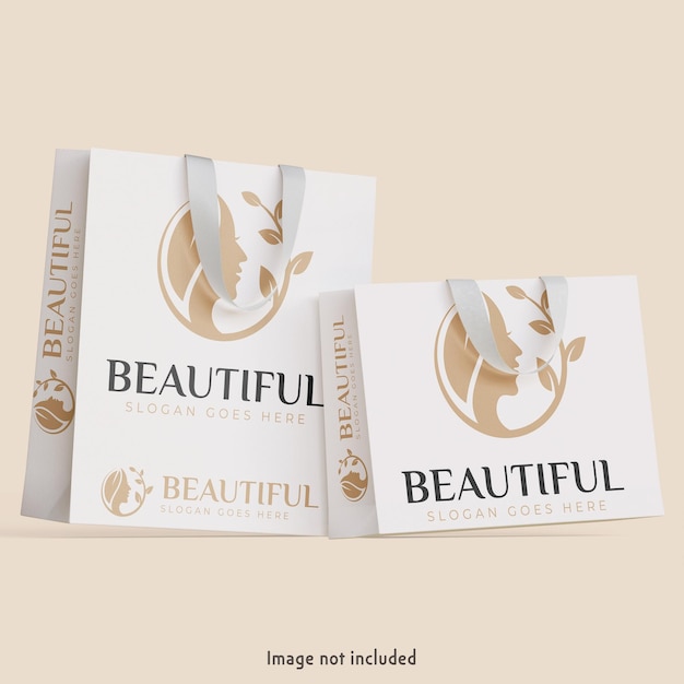 Editable Paper Bag Mockup PSD File – Free to Download